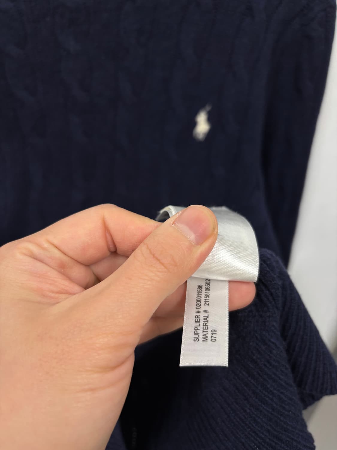 폴로랄프로렌 케이블 우먼 니트   상품이미지7