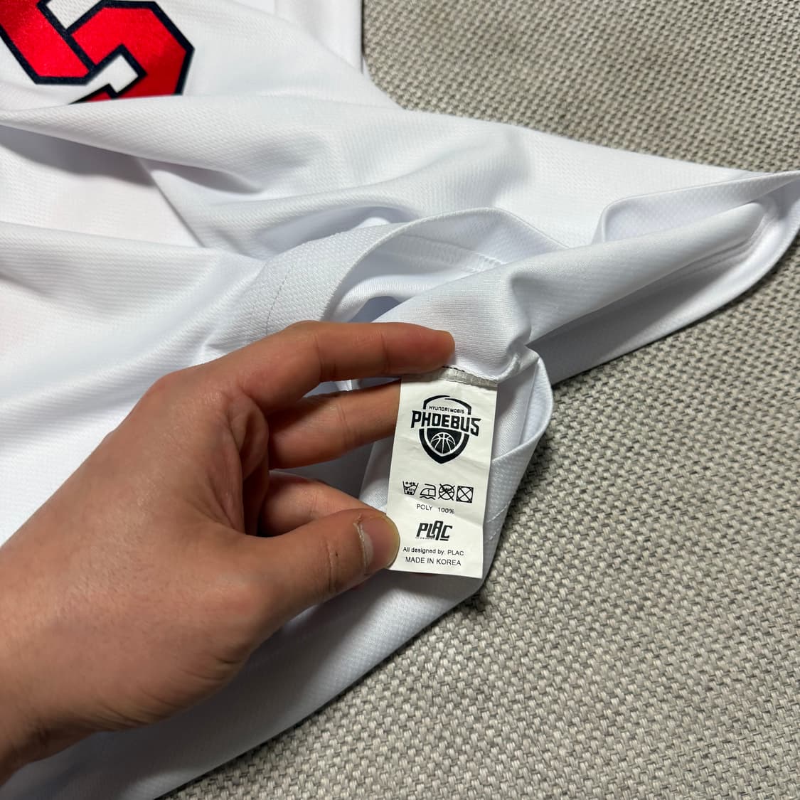 KNL 현대모비스 김지완 농구 유니폼 상품이미지4