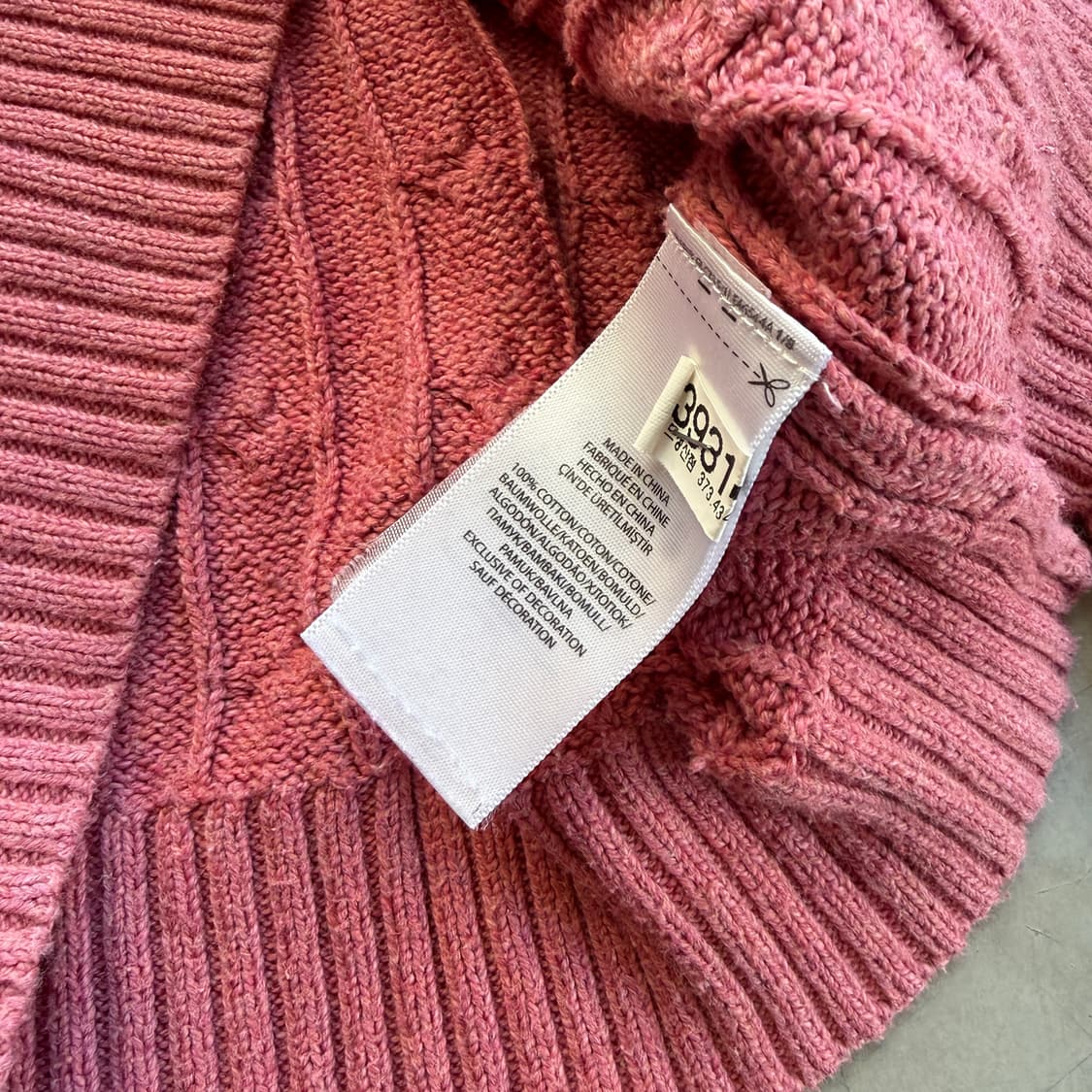 폴로 랄프로렌 케이블 니트 스웨터 상품이미지5