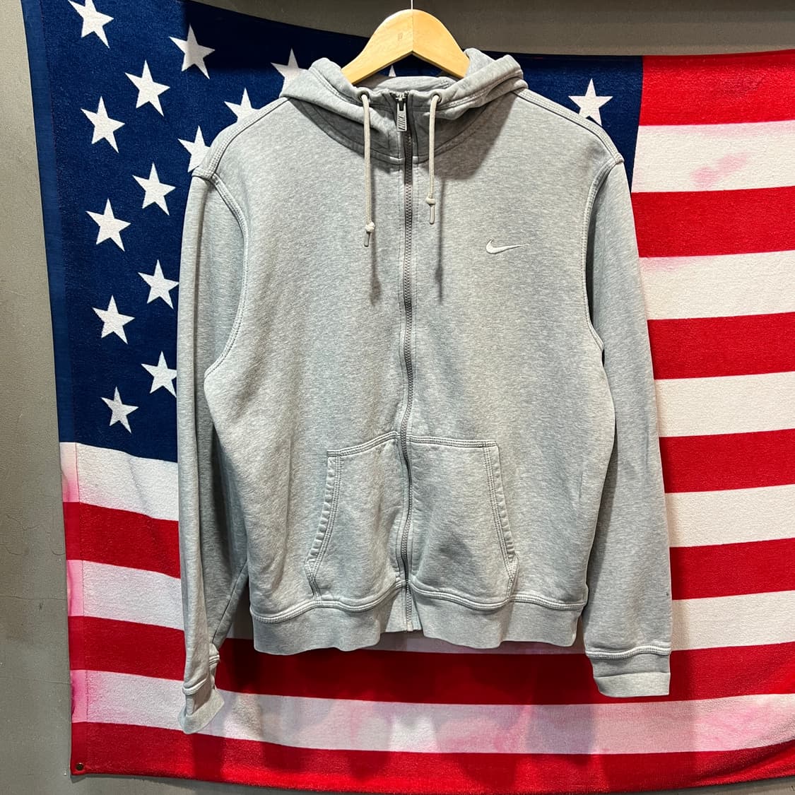 나이키 후드집업 그레이 상품이미지1
