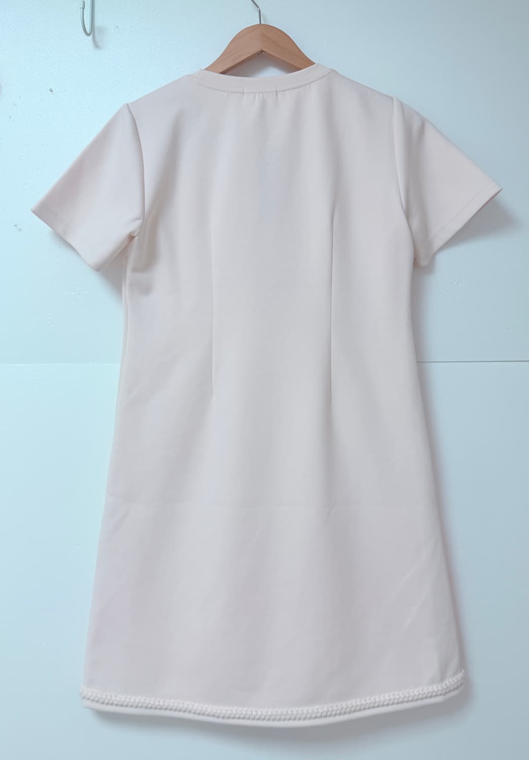 🧡 it MICHAA 잇미샤 라이트 베이지 반팔 원피스 55 (새상품) 상품이미지3