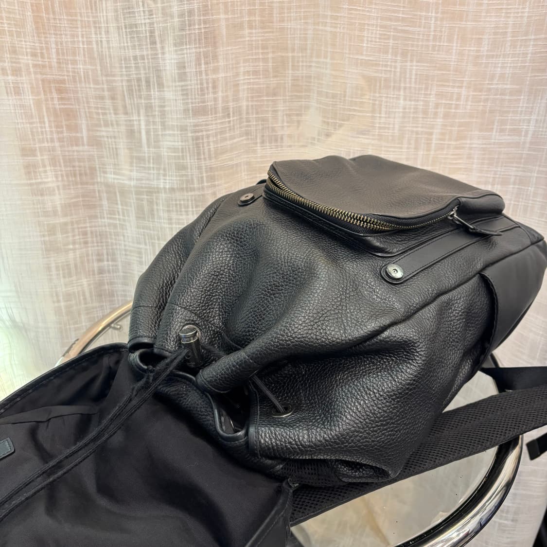 정품 코치 가죽 백팩     상품이미지7