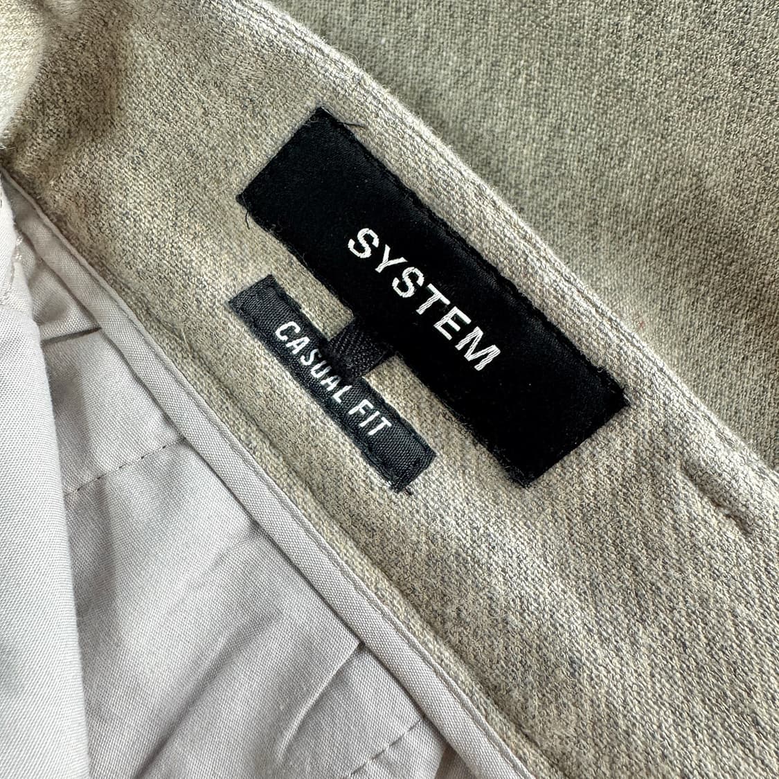 시스템옴므 23 멜란지 울 팬츠 상품이미지2