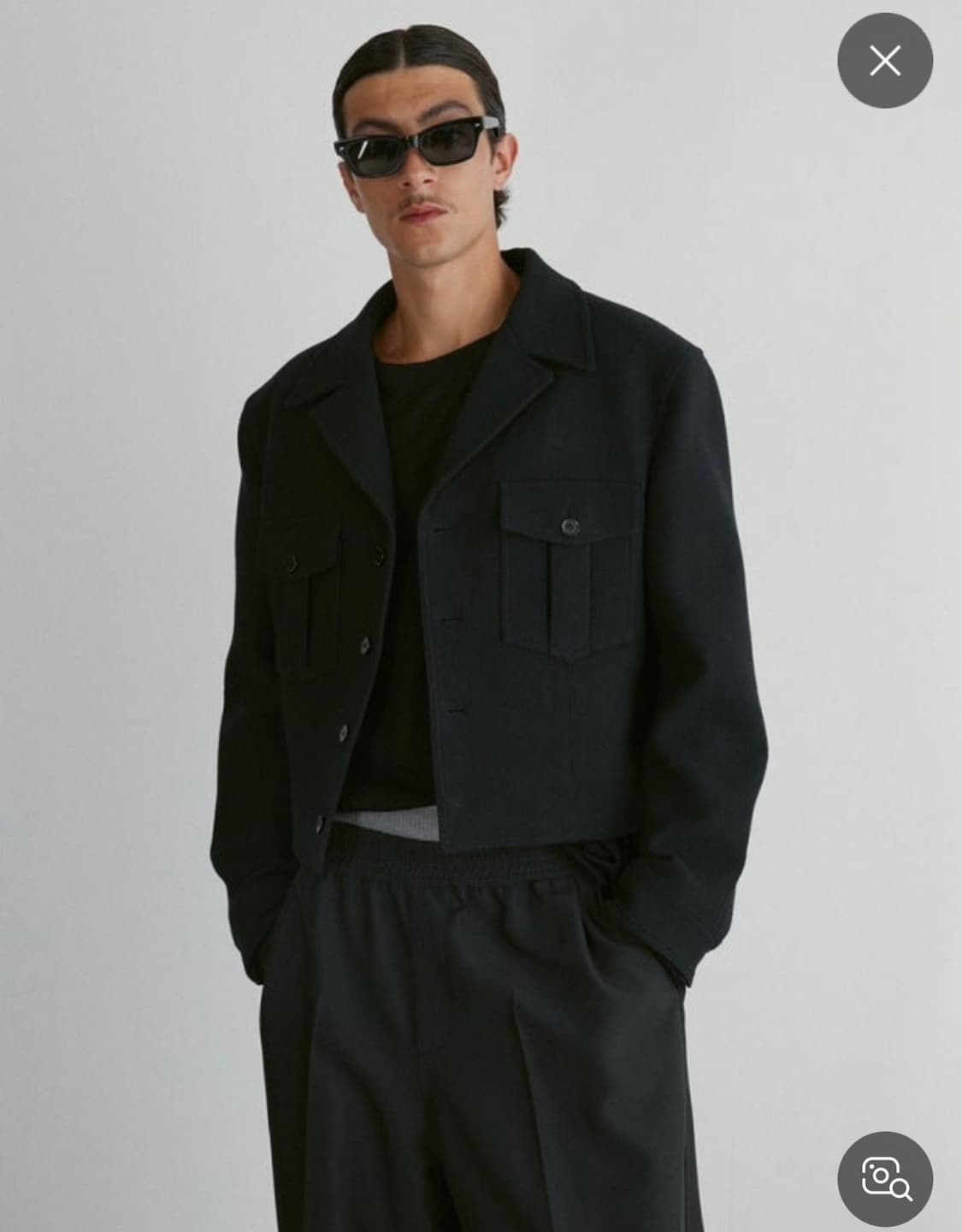 Recto 렉토 카일 밀리터리 울 자켓 s 상품이미지3