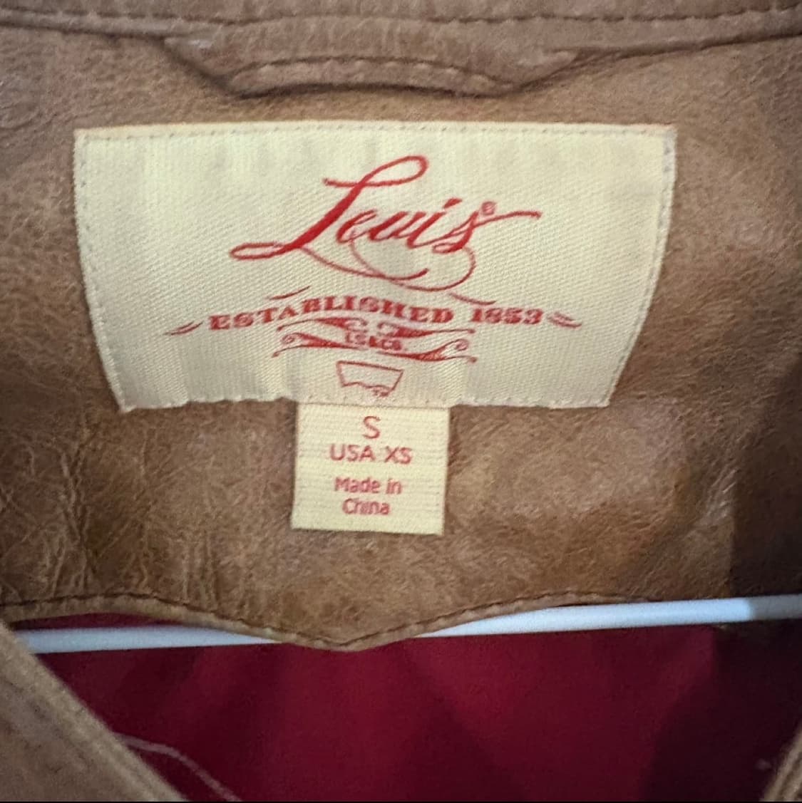 빈티지 리바이스 가죽자켓 상품이미지2