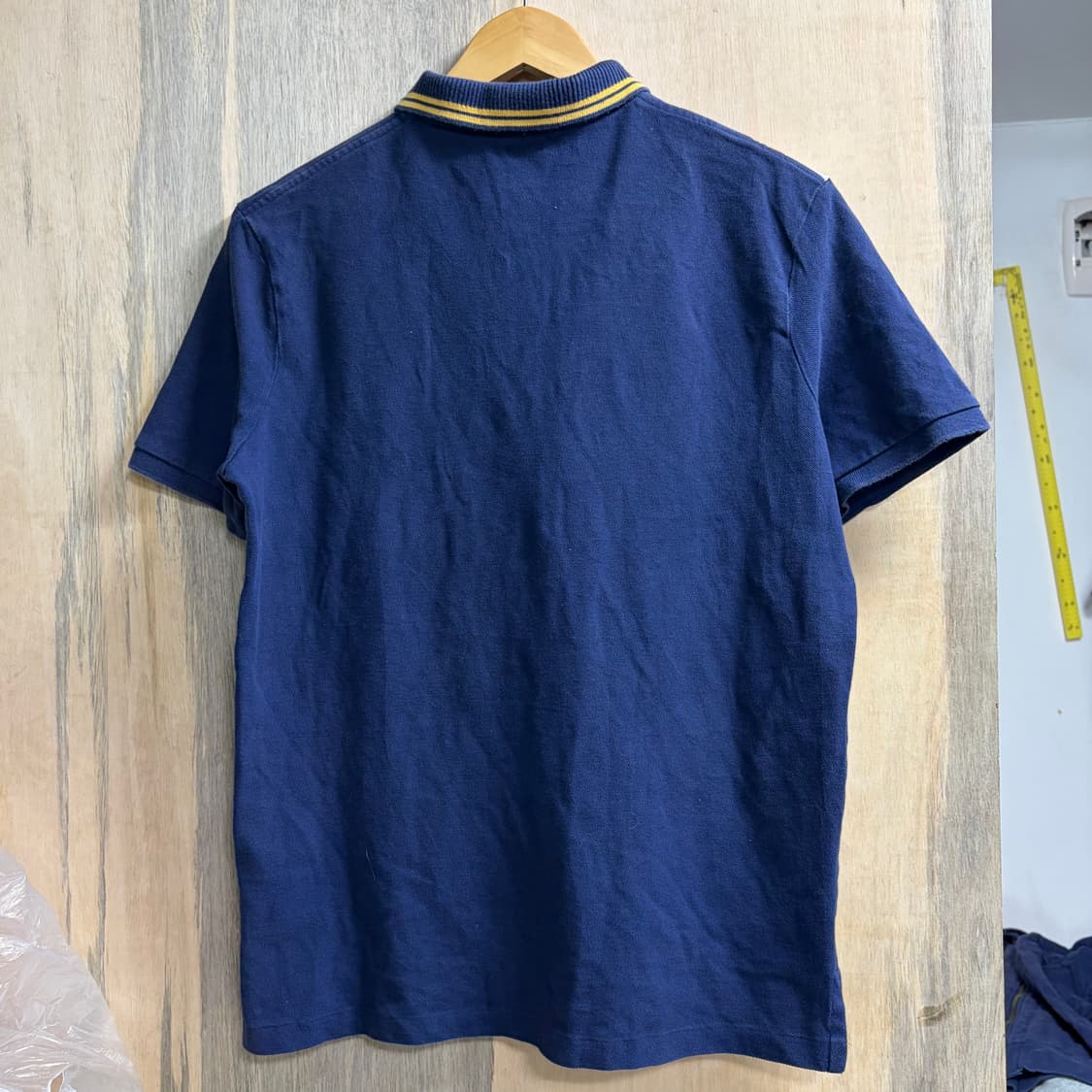 폴로 빅포니 치프키프 자수 배색 네이비 반팔 카라 티셔츠 S   상품이미지8