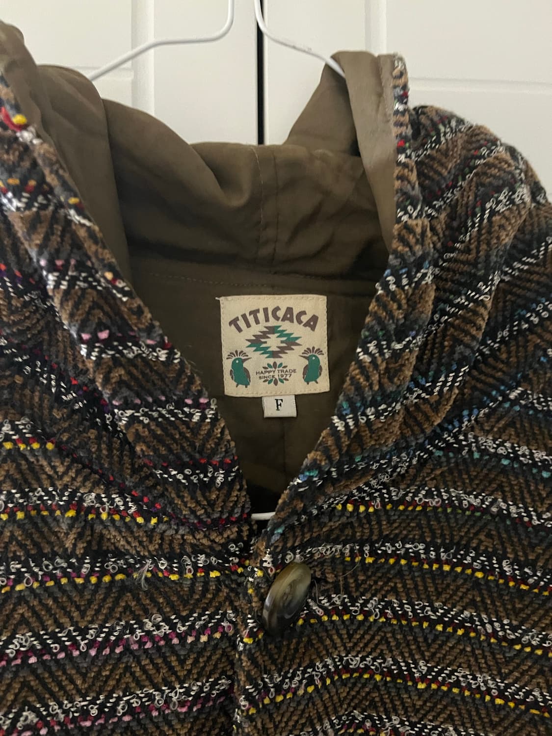 티티카카 브라운 후드코트 상품이미지2