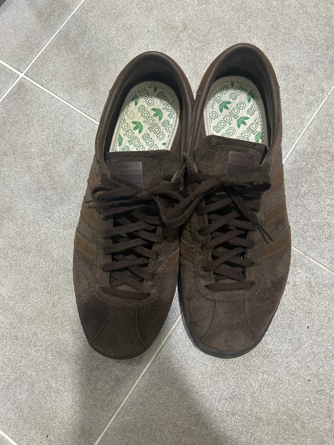 아디다스 토바코 그루엔 다크브라운 260mm (택보유) 상품이미지2