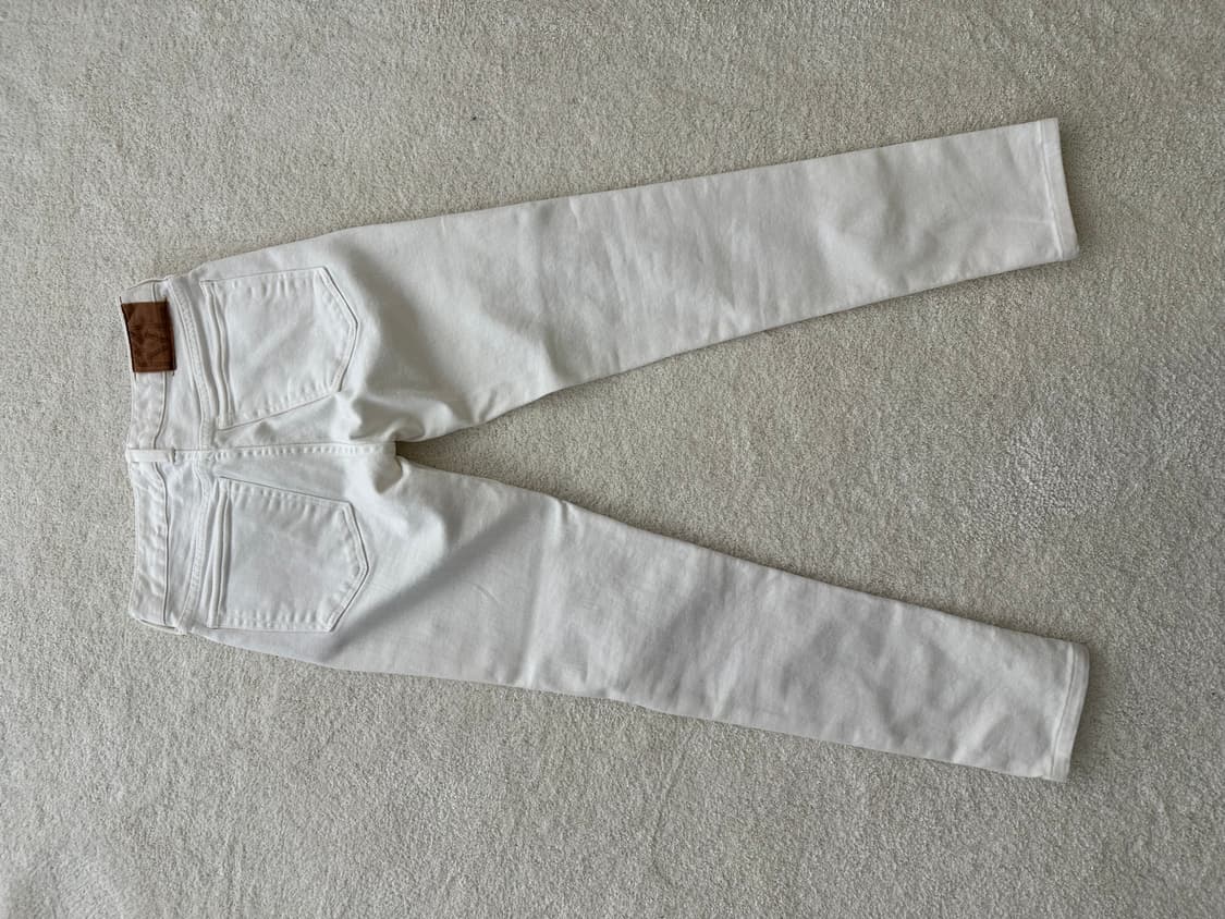 RRL 더블알엘 스키니핏 화이트 데님 26 상품이미지2