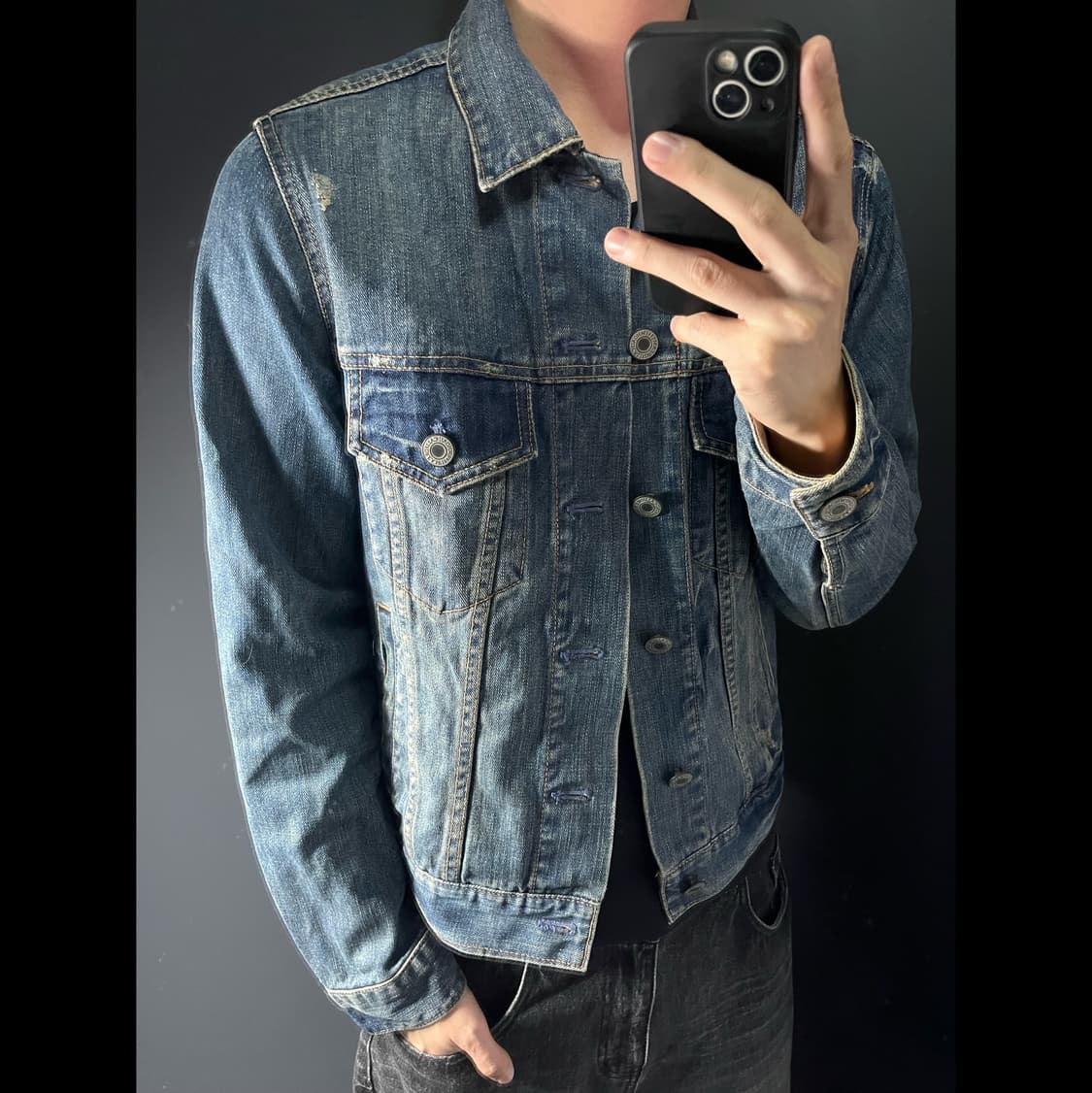 WHO.A.U 후아유 데님 자켓 상품이미지1