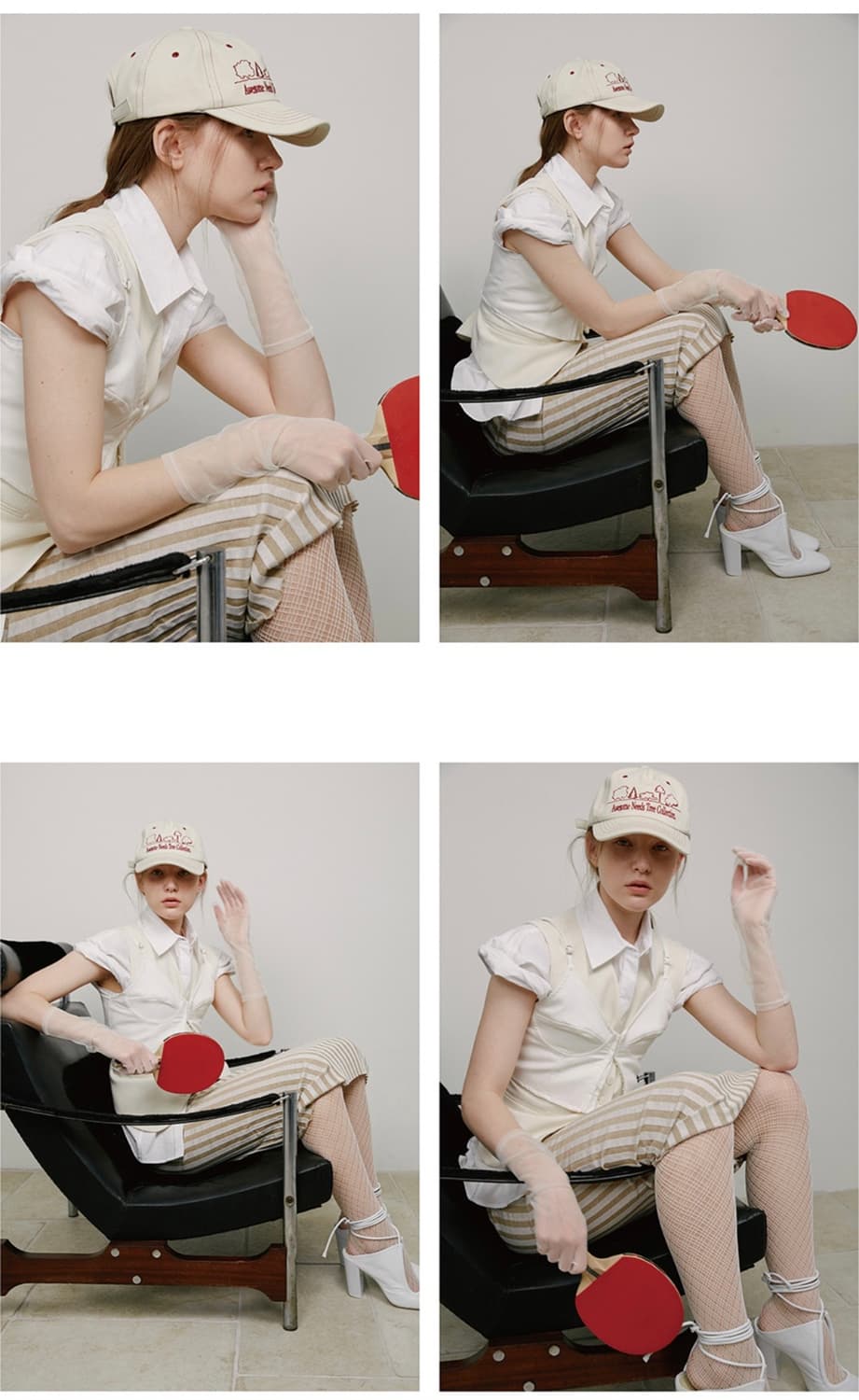 어썸니즈 트리 컬렉션 캡 크림 상품이미지4