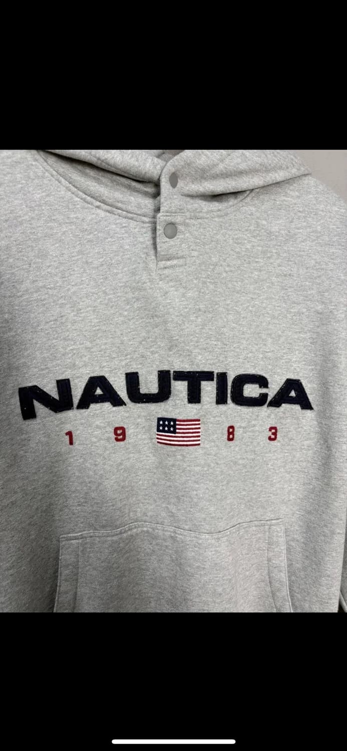 노티카 83플래그 폴라 후드티 H2093 상품이미지3