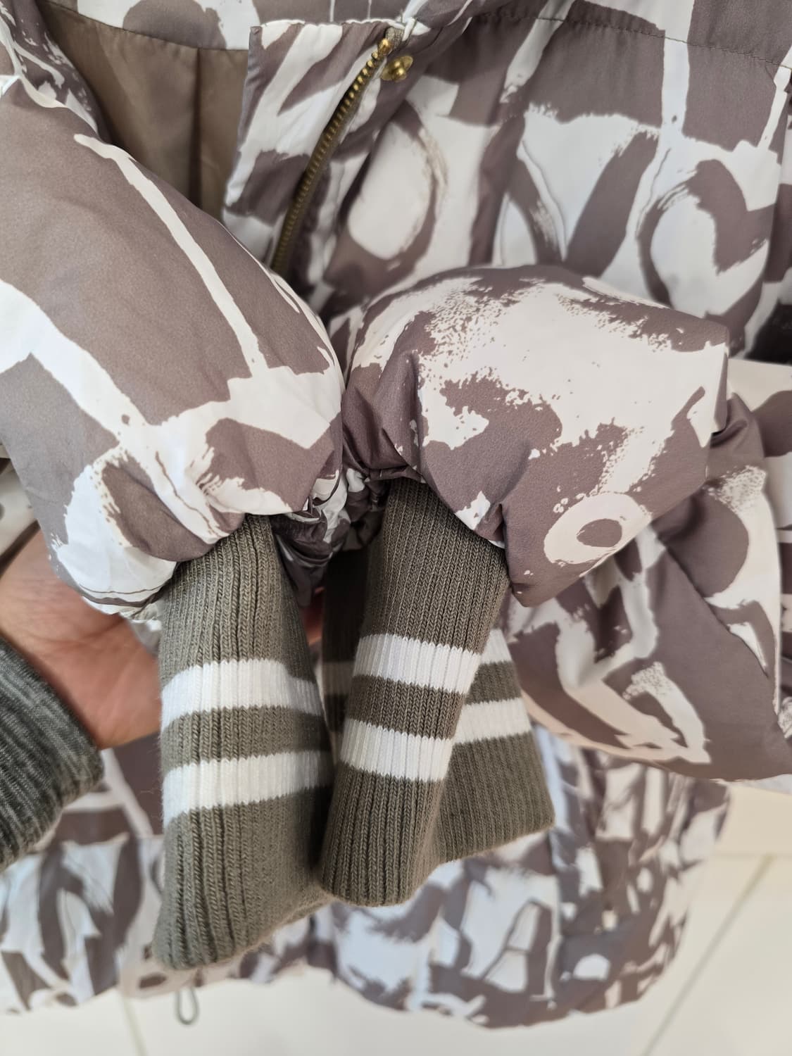 ALLUMETTE 다운 후드 점퍼 M~L 상품이미지5