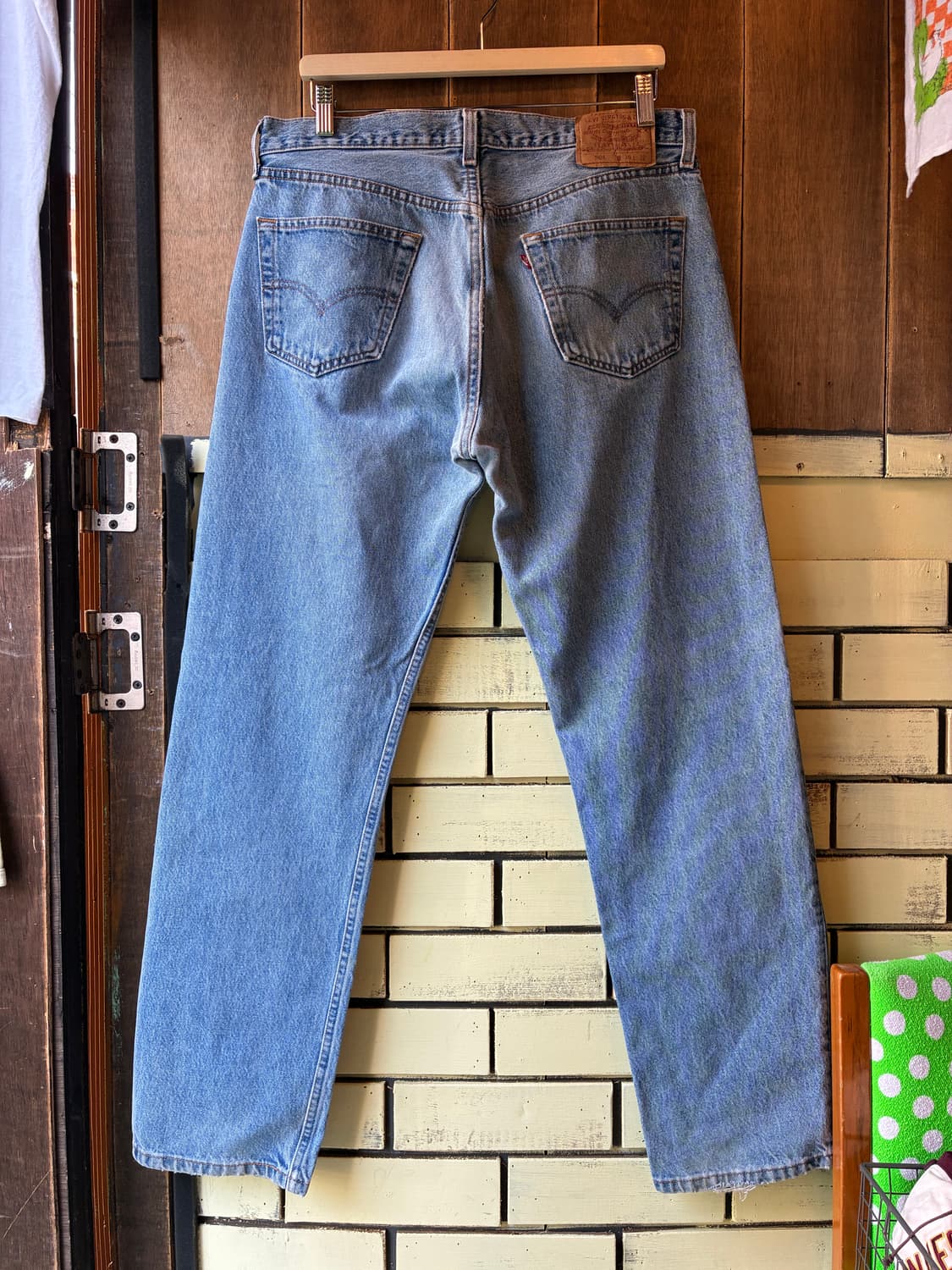 90s Levi’s 501 Denim Pants Made in USA 상품이미지5