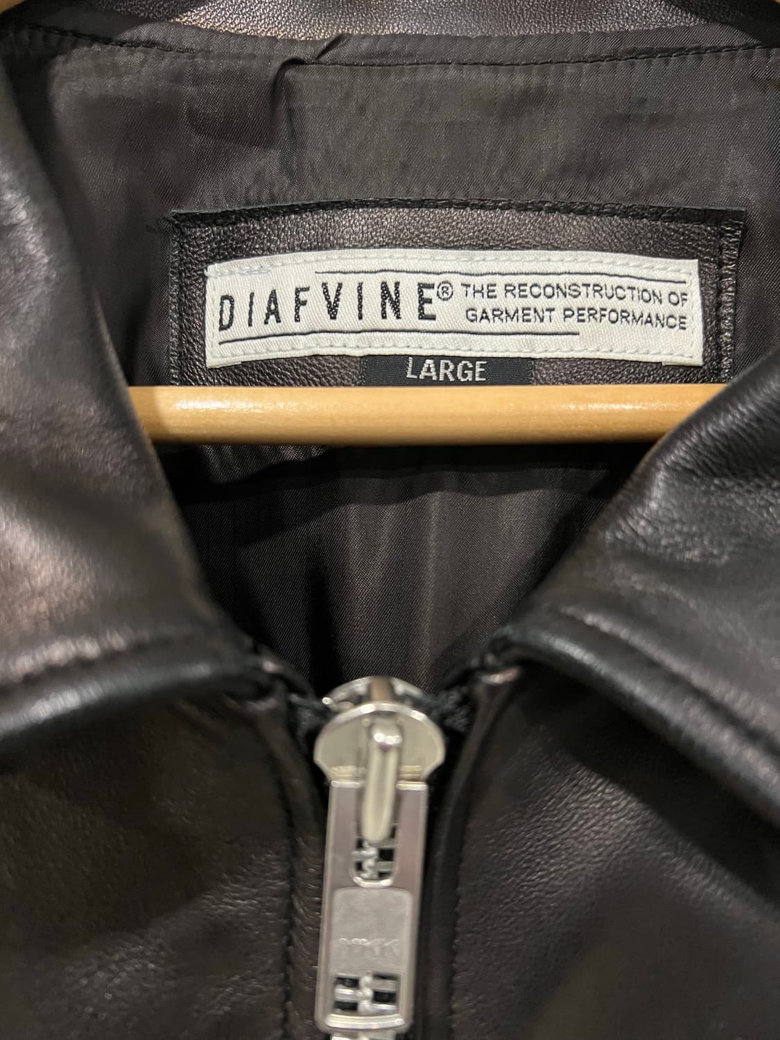 디아프바인 싱글 가죽자켓 L 상품이미지2