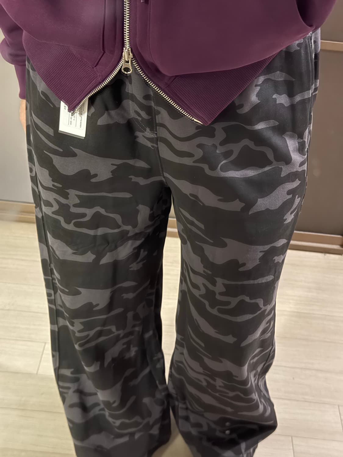 밀로우먼 벨티드 루즈 트랙 팬츠 상품이미지2