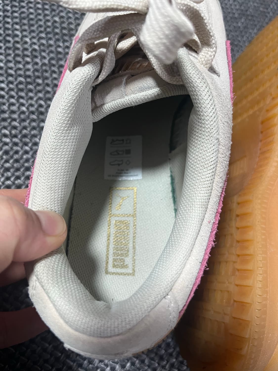 푸마 데바 스웨이드 플랫폼 스니커즈 245 상품이미지3