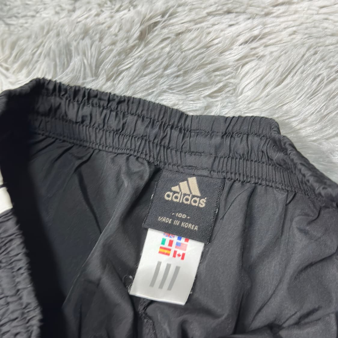 아디다스 나일론 조거팬츠 L 상품이미지3