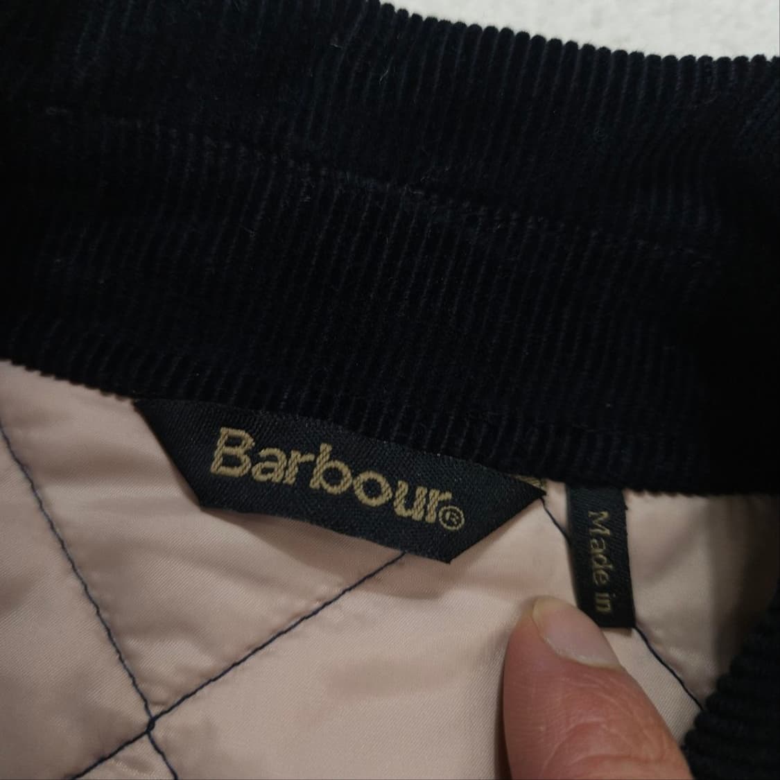 바버 데브론 퀼팅 자켓 uk8 상품이미지4