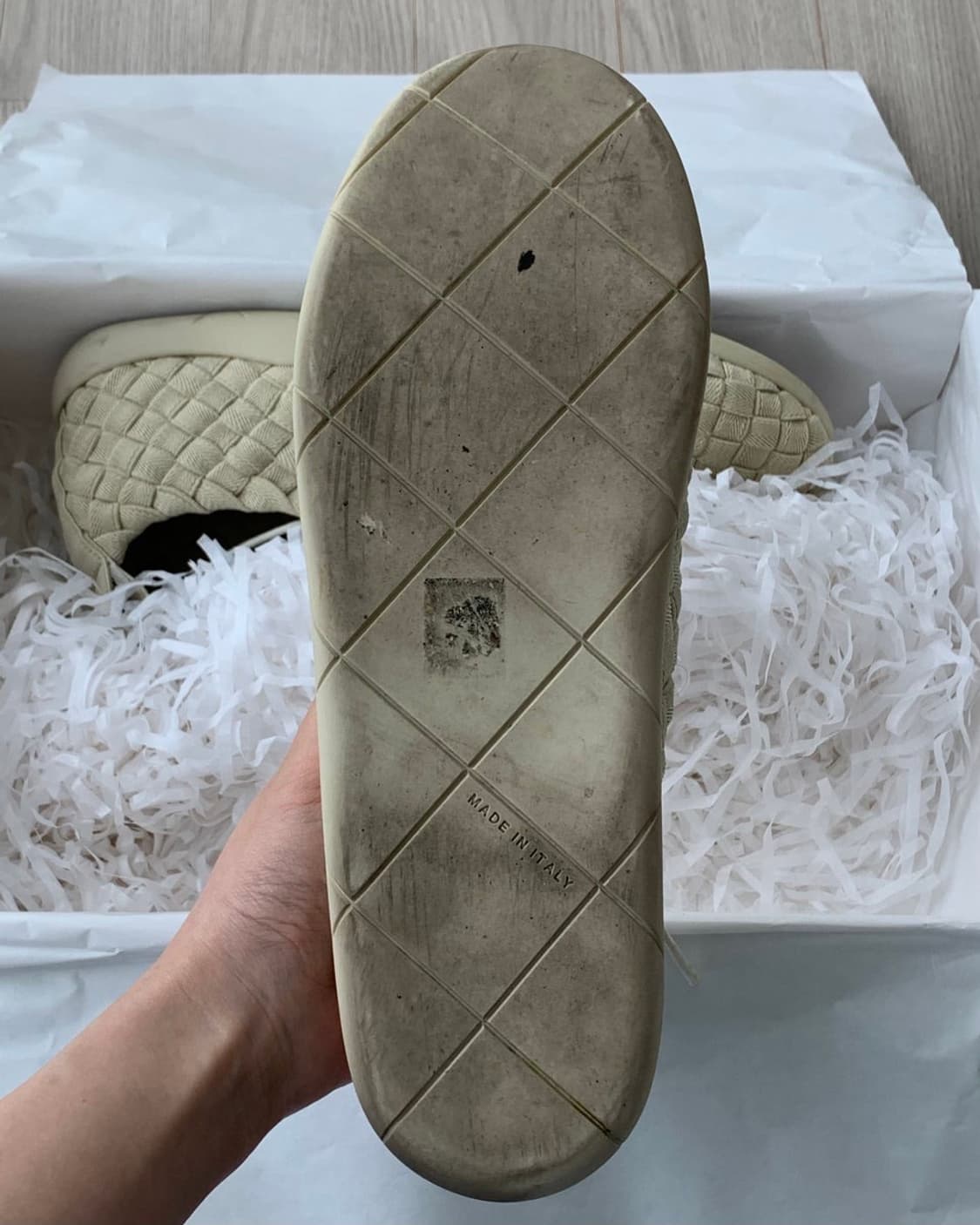 BOTTEGA BENETA INTRECCIATO FLAT SNEAKER 상품이미지5