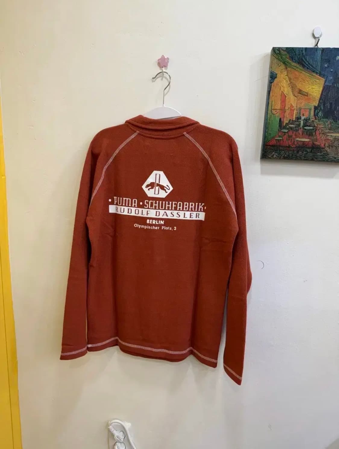 90s 빈티지 PUMA 루돌프 다슬러 슈파브릭 베를린 클럽 풀오버 (XL 상품이미지3