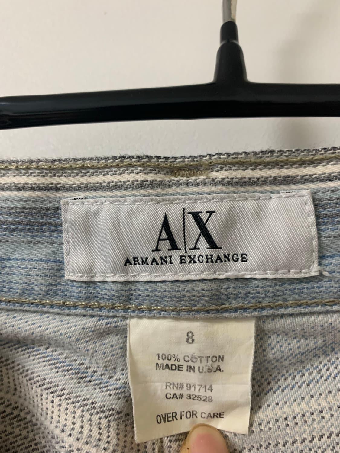 아르마니 익스체인지 팬츠(USA생산) 상품이미지3