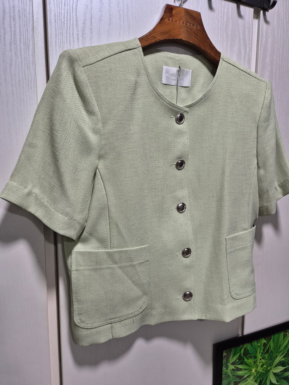 (세일)(새상품)jellpe 반팔 자켓 메로나색상 상품이미지8