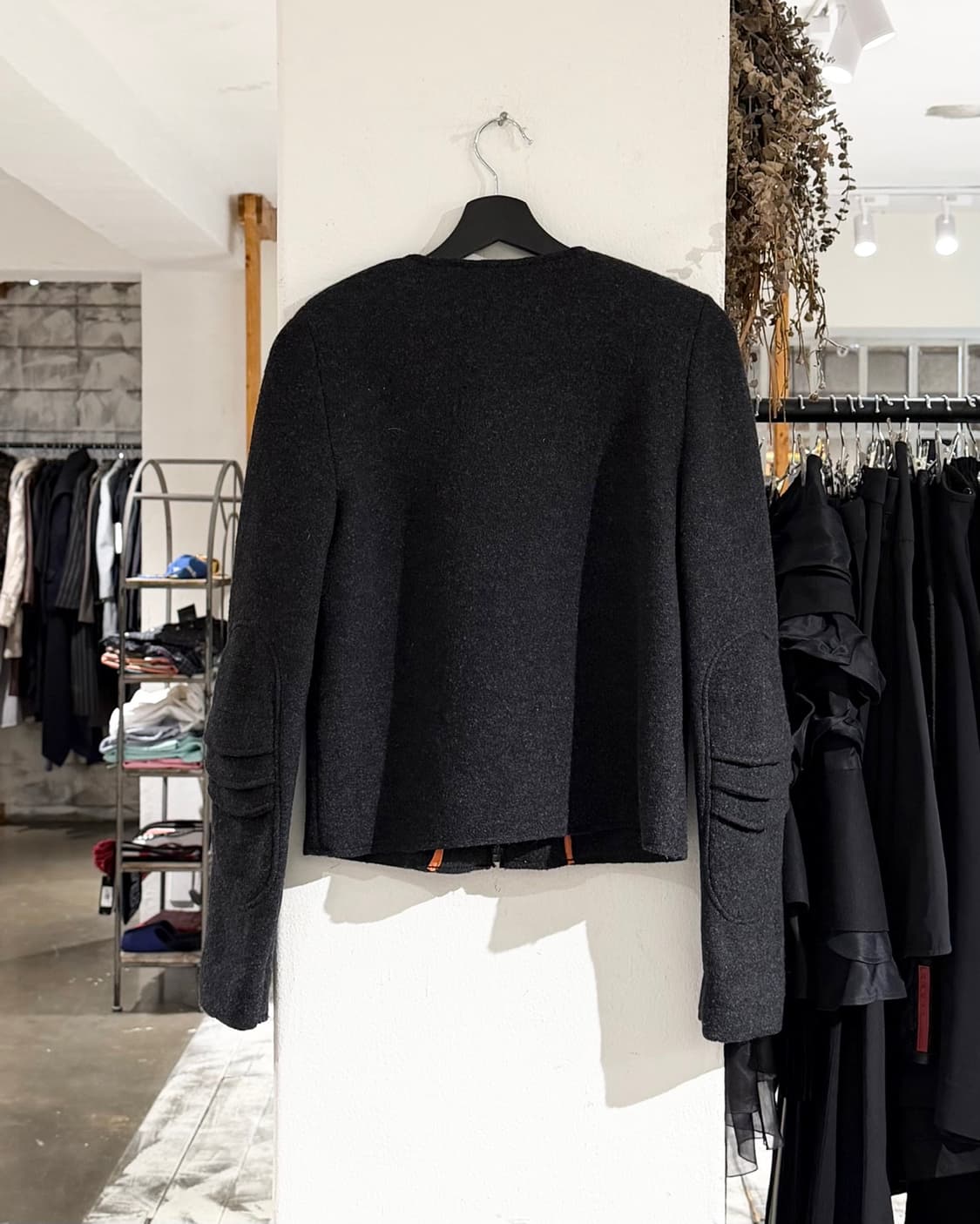 쟈딕앤볼테르 차콜 울 포켓 집업 자켓 상품이미지6