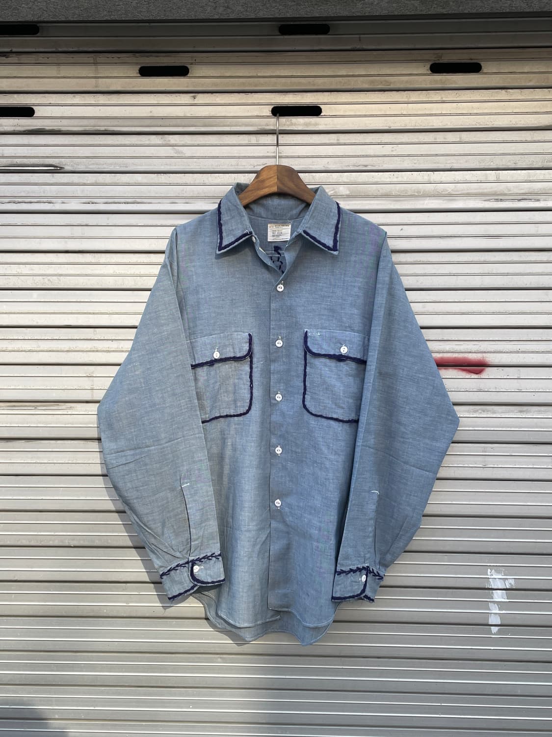 70s Big Mac Hand Embroidered Shirt 상품이미지6