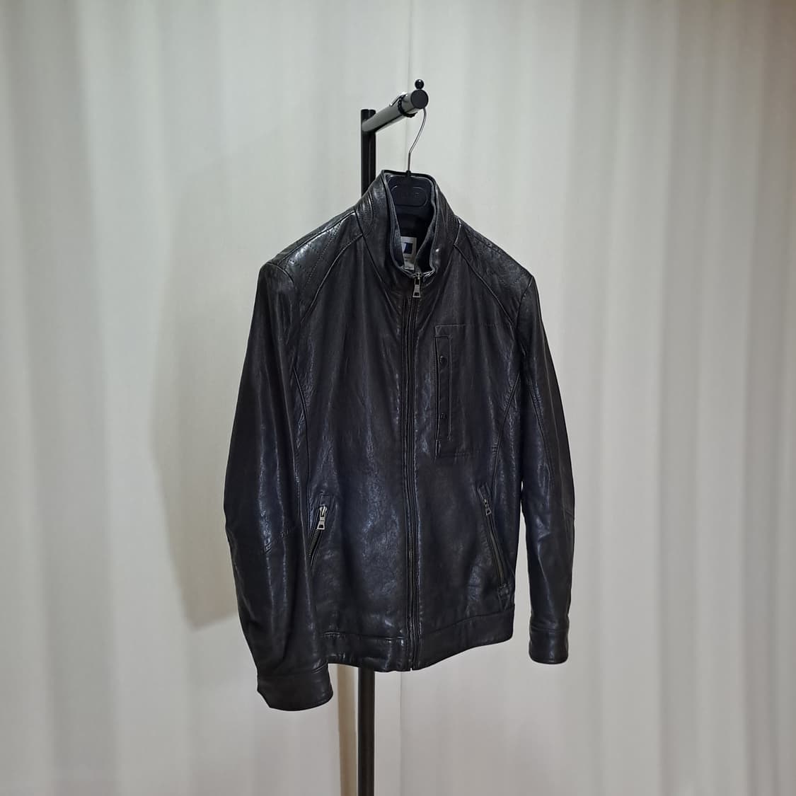 (택포) 까르뜨블랑슈 베지터블 양가죽자켓 95 B508 상품이미지2