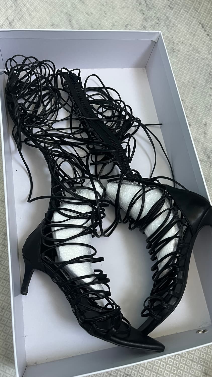 소피에 소피에스트 한정판 스트랩 롱부츠 240 상품이미지6