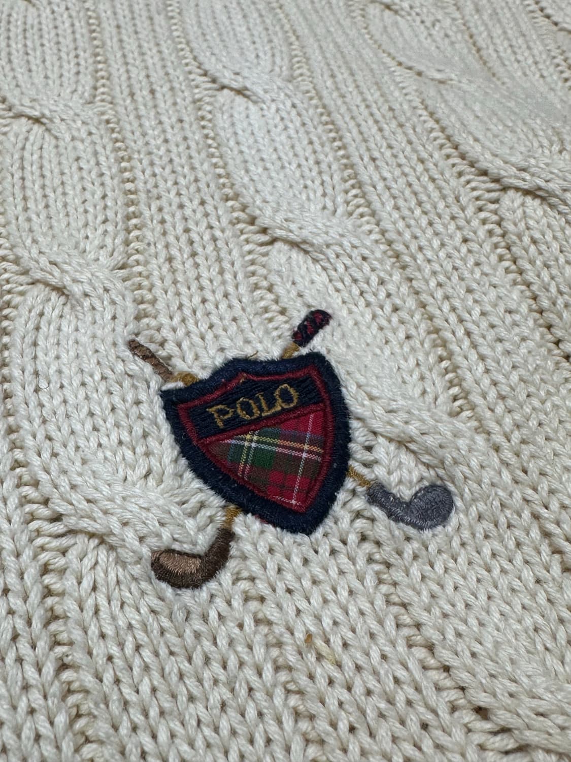 폴로 랄프로렌 꽈배기 니트 상품이미지5