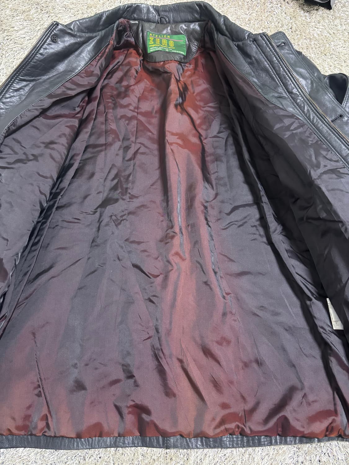 일본판 양가죽 자켓 사이즈 105 상품이미지4