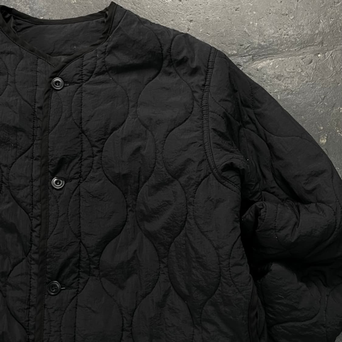 100 라퍼지스토어 깔깔이 퀼팅자켓  상품이미지2