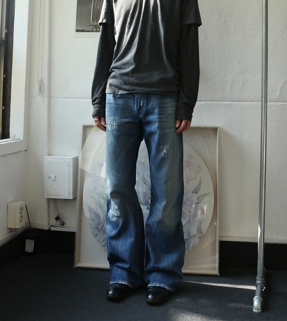 디젤 Zaf 부츠컷 데님 팬츠  상품이미지1