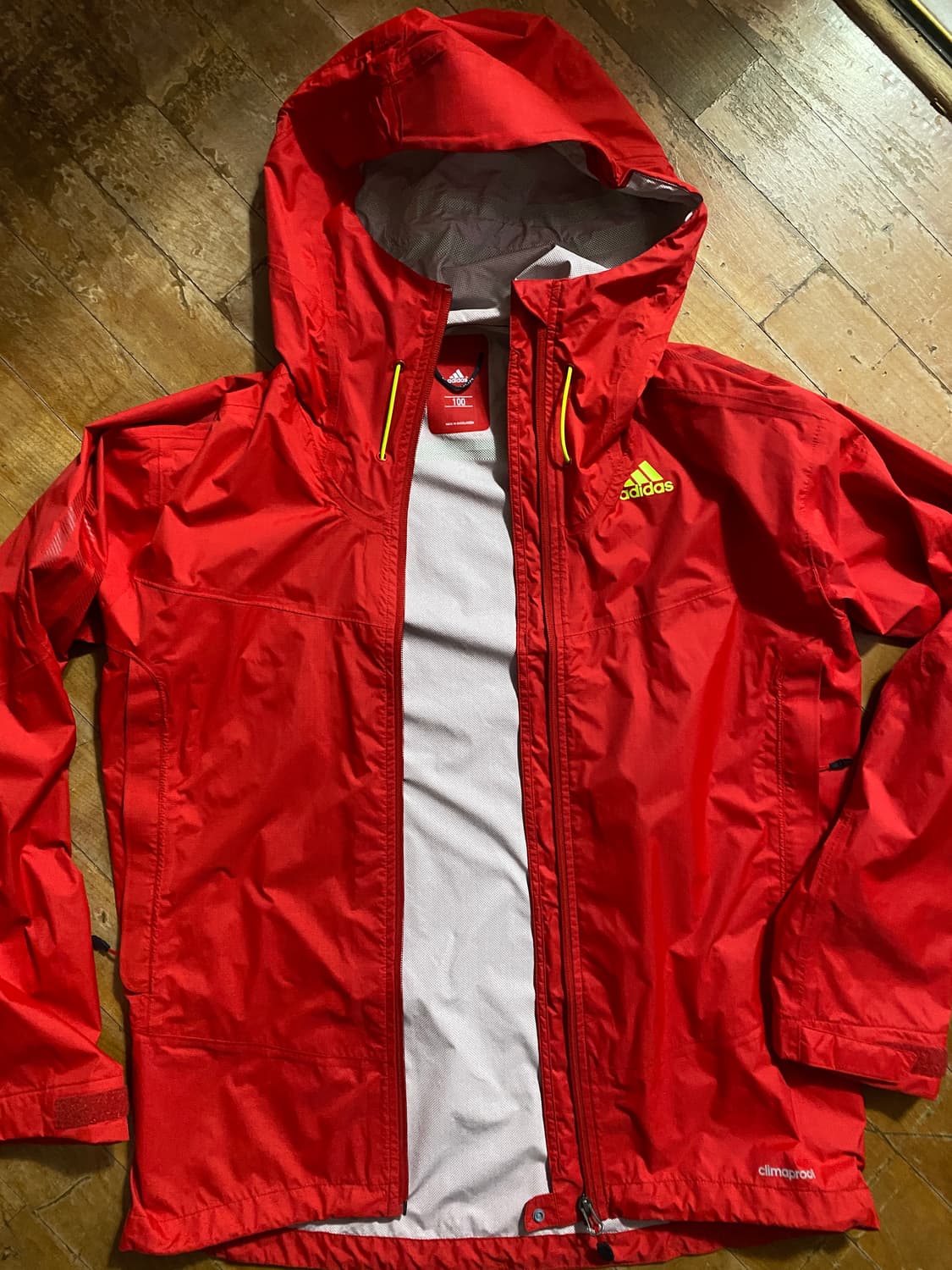 (미착용) 아디다스 클라이마프루프 바람막이 100~105 상품이미지1