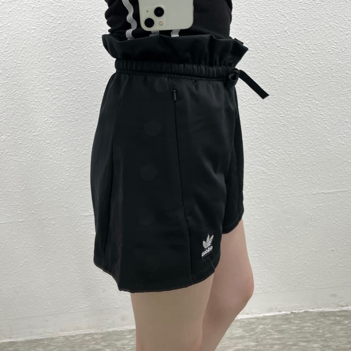 아디다스 벨리스타 사이드도트 블랙 숏팬츠 XS 상품이미지6