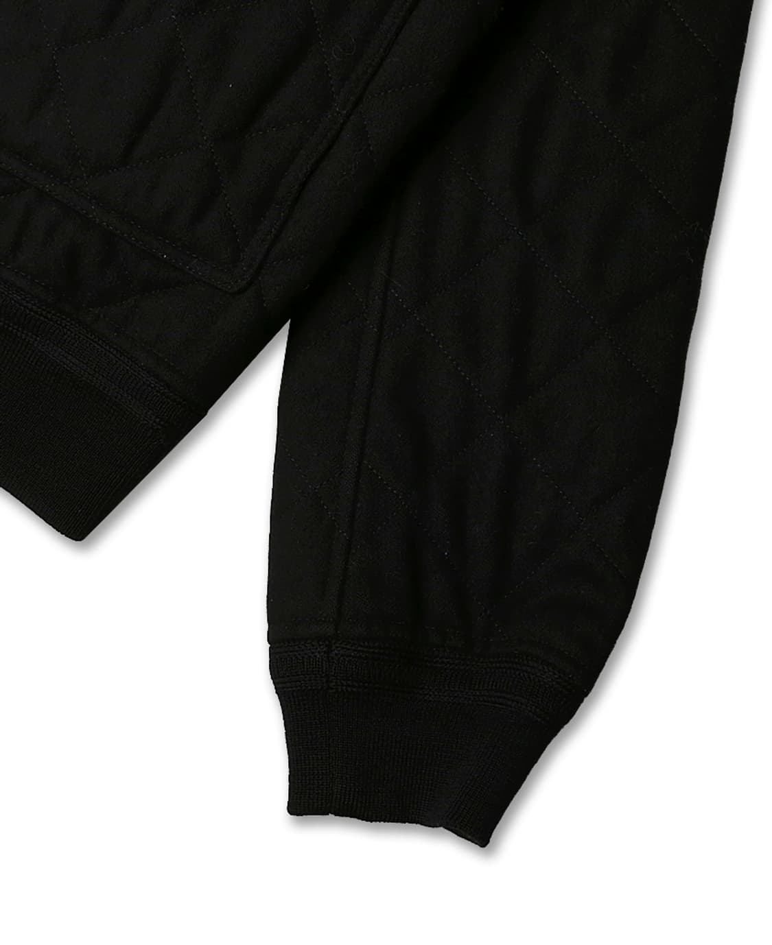 발스타리노 [Valstarino] 블랙 울 블렌디드 퀼팅 A1 자켓 상품이미지4