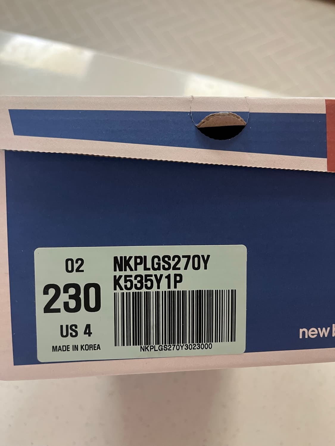 (230mm)프리들엑스 샌들 옐로우 뉴발란스 프리들x 새제품 팝니다 상품이미지3