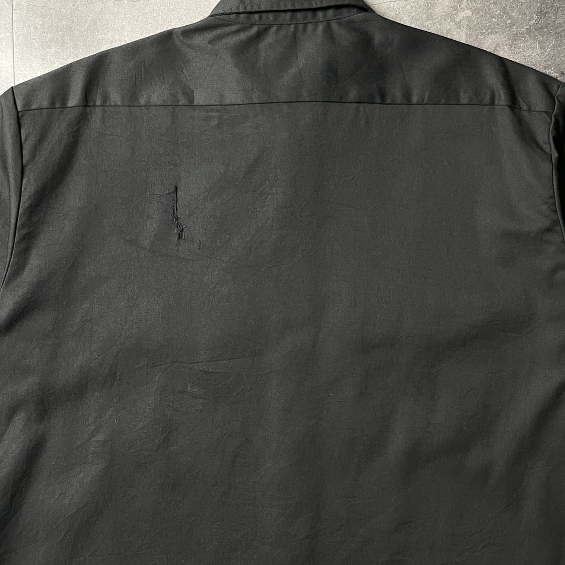 DICKIES 디키즈 블랙 플랩포켓 반팔 워크셔츠 A01108 상품이미지8