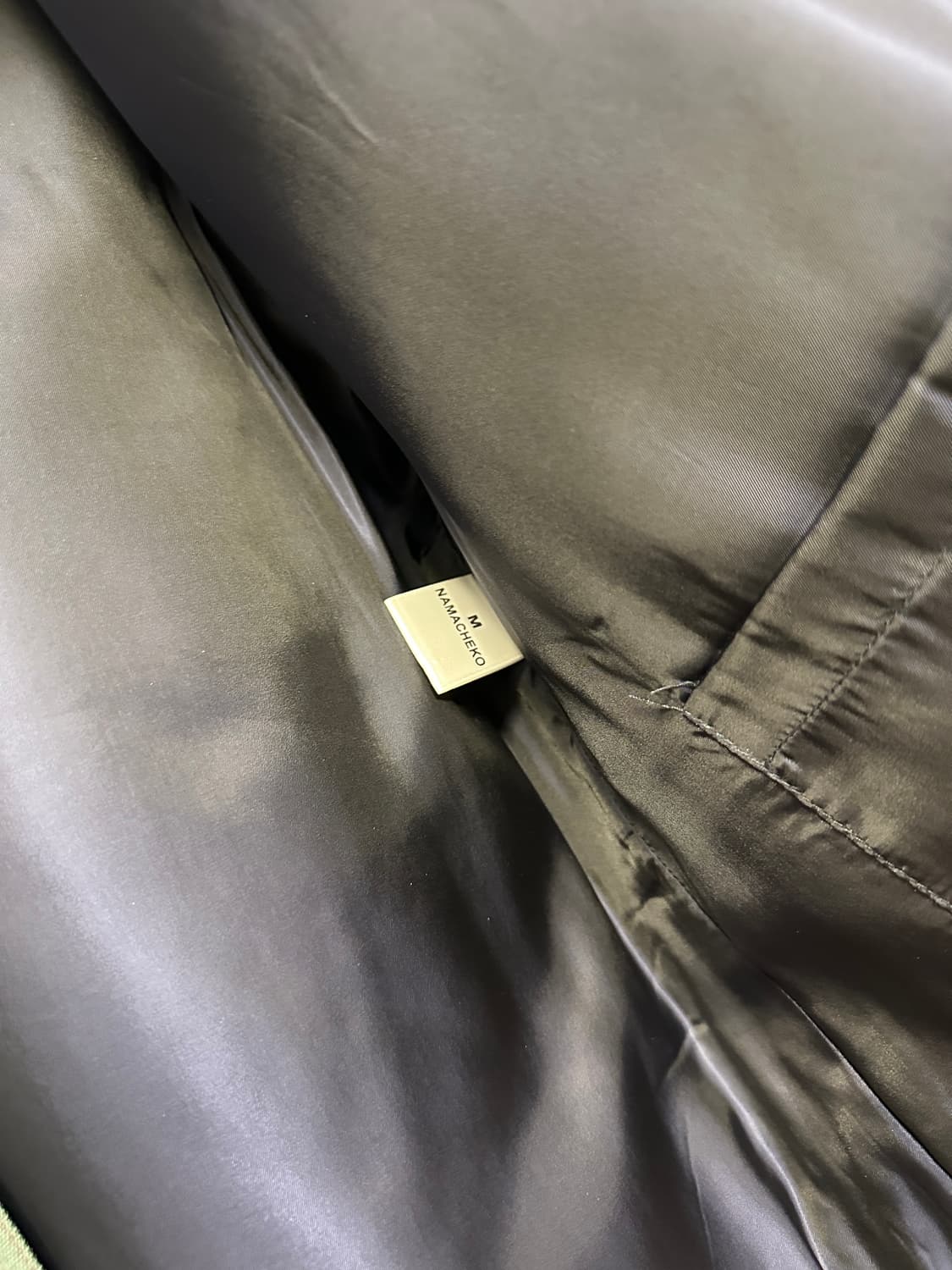 [M] 나마체코 namacheko deke 패디드 셔츠 aw20 상품이미지5