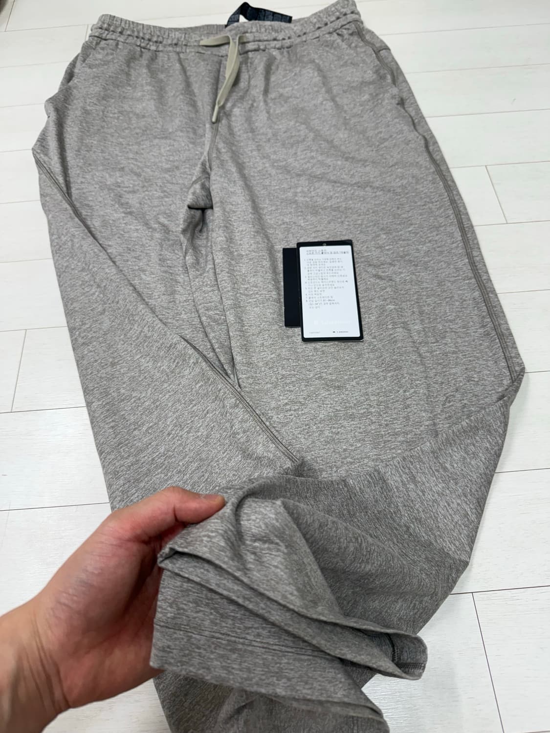 룰루레몬 소프트 클래식 저지 팬츠 L 사이즈  룰루레몬 소재는 꼭 경험해 상품이미지2