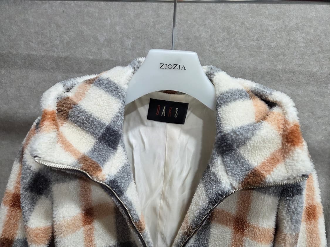 여성 66size 닥스 후리스 후드 자켓 상품이미지4