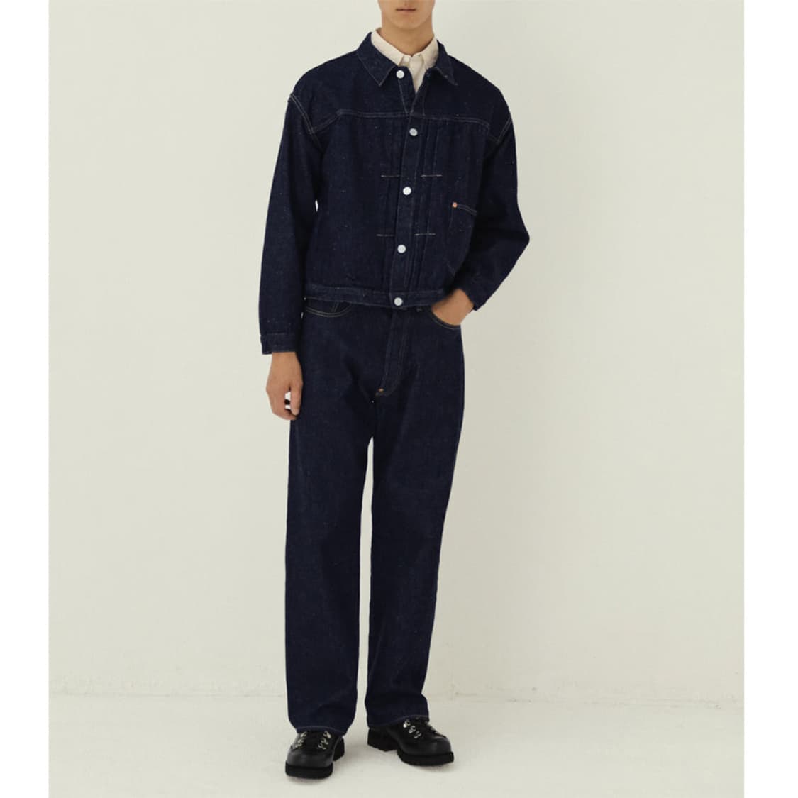 [최종가] 25AW 캡틴선샤인 데님 트러커 1P자켓 & 스케이트슈컷 상품이미지1