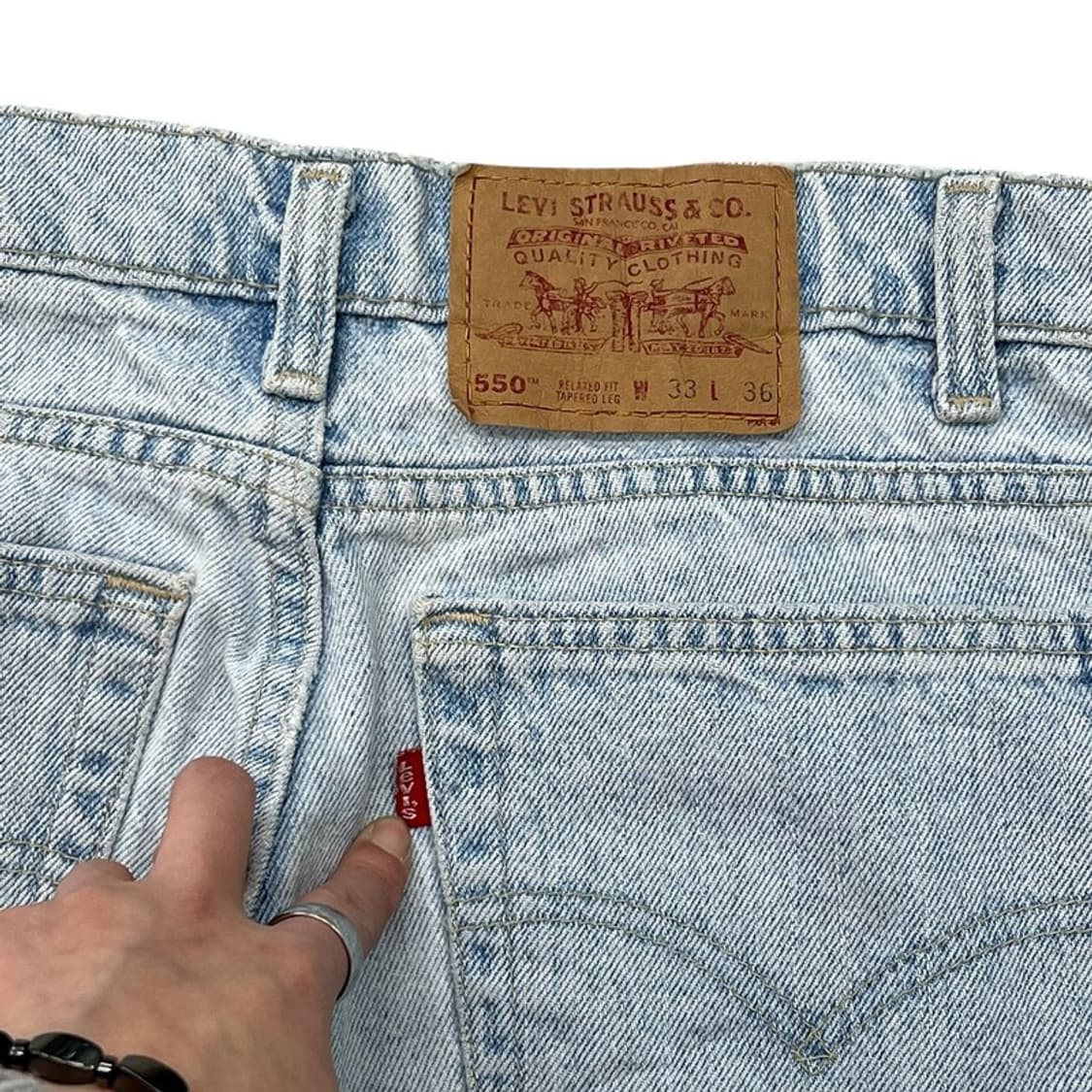 usa 리바이스 550 데님팬츠 r2178 상품이미지7