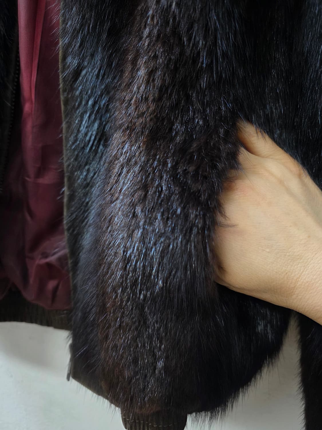 캐나다브라운밍크숏자켓 상품이미지4