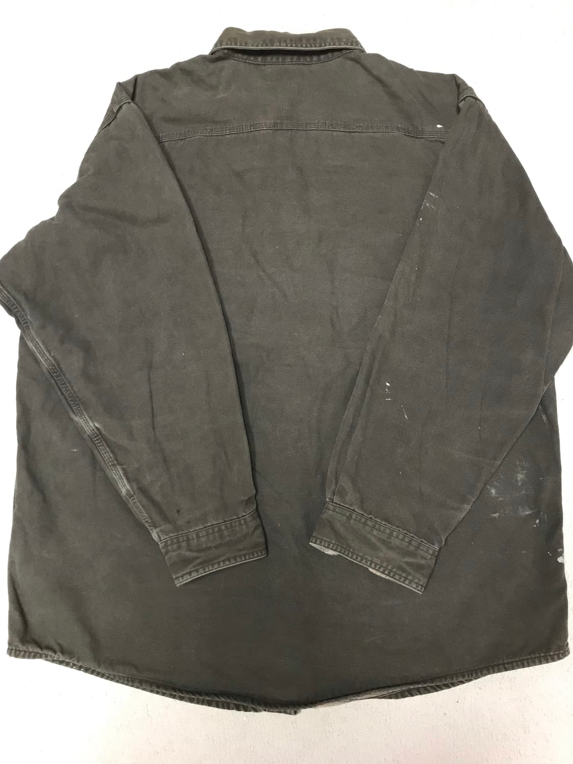 Carhatt 칼하트 다크브라운 누빔 워크 셔츠자켓 xL 상품이미지7