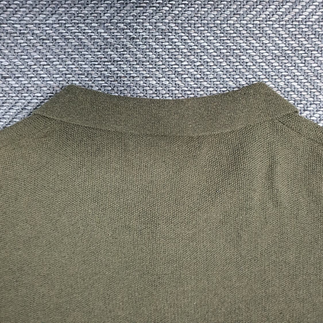 장미쉘바스키아 반소매 니트 카라티 남자105~110 상품이미지5