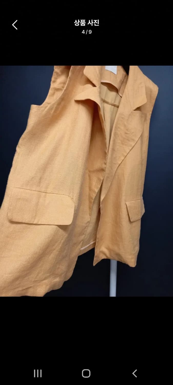 새 더블 스텐다드 마 박시핏 베스트 F 상품이미지4