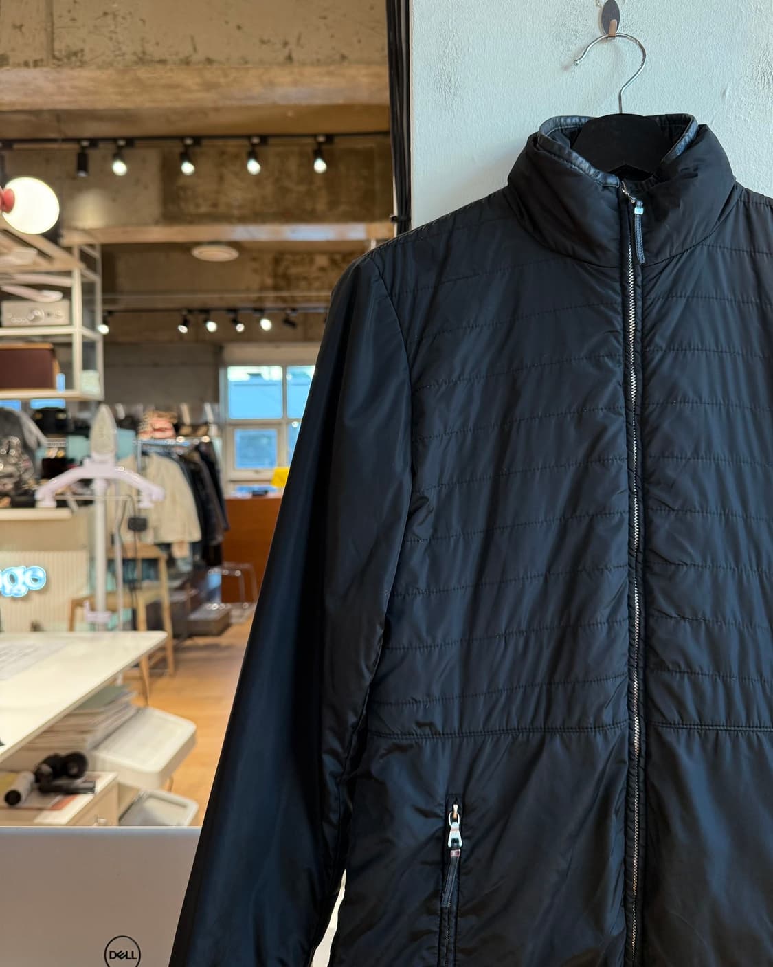 프라다 블랙 나일론 자켓  상품이미지4